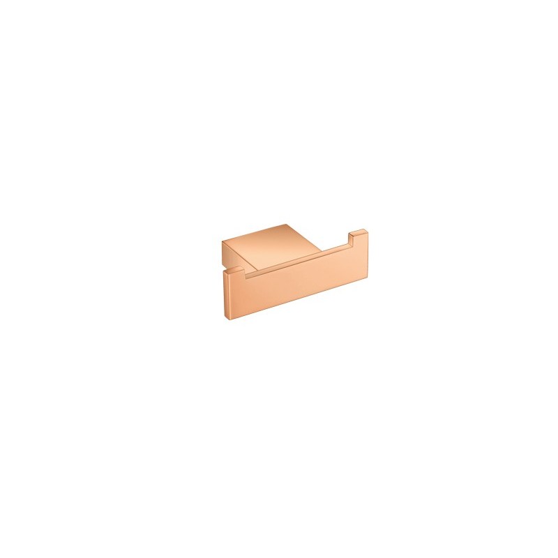 Sanco Monogram Двойна закачалка за кърпи, rose gold 24k - цена: 177.60лв.