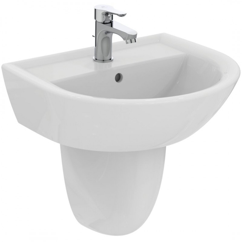 ALPHA  смесител за умивалник H75 с метален изпразнител - цена: 75.00€ (146.69лв.)
